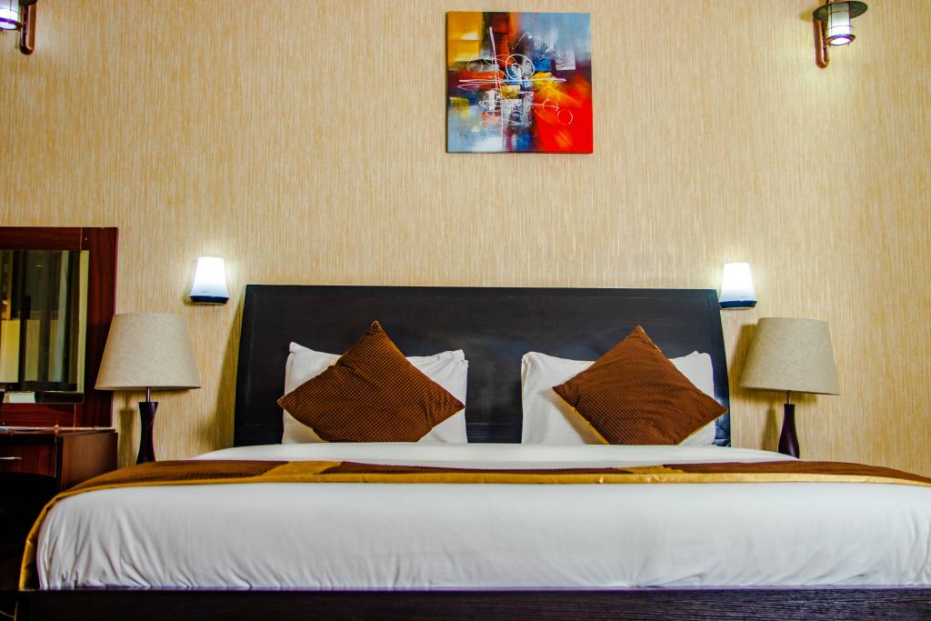 Classic guest room at Anabel Apartments and Suites in Abuja