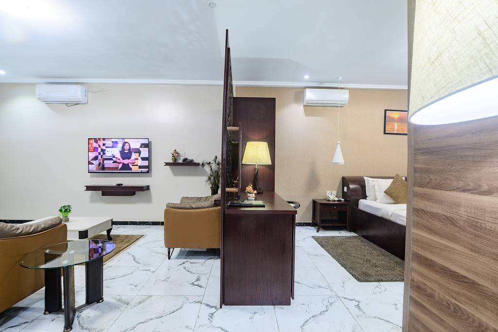 Executive suite at Anabel Apartments and Suites in Abuja